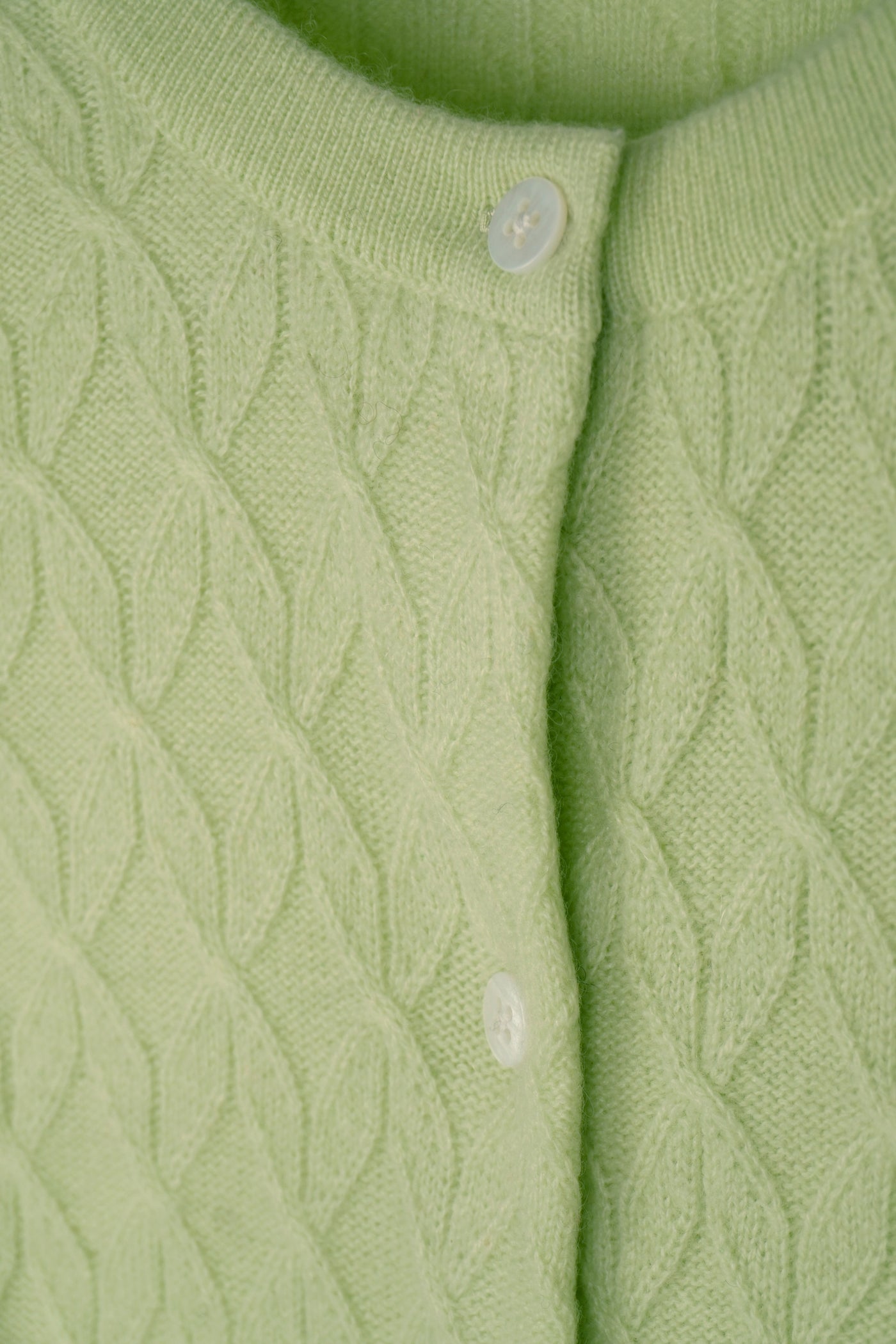 【mei-mei】カシミヤ100％フラワーキャンディー②カーディガン