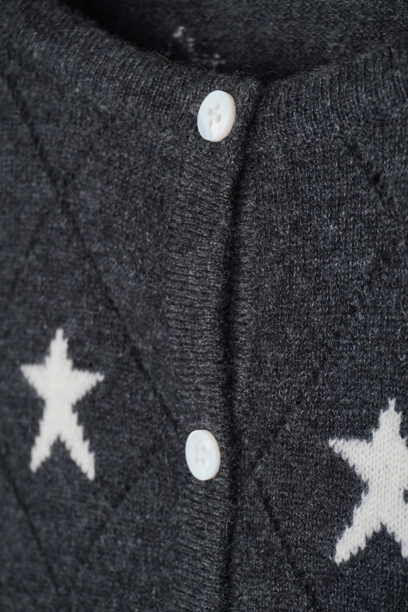 【mei-mei】カシミヤ100％スターダスト②カーディガン