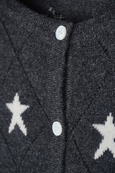 【mei-mei】カシミヤ100％スターダスト②カーディガン