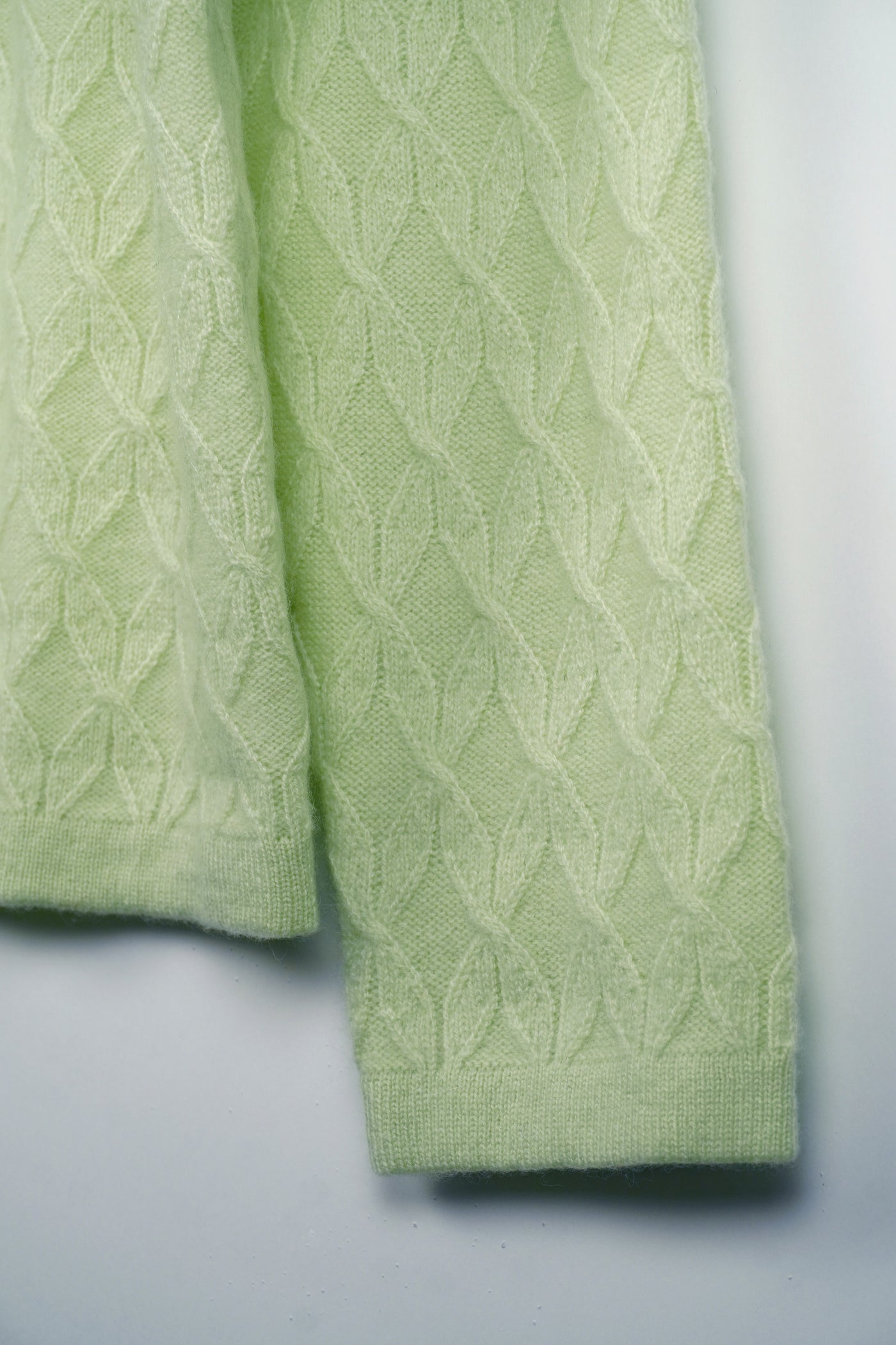 【mei-mei】カシミヤ100％フラワーキャンディー②カーディガン