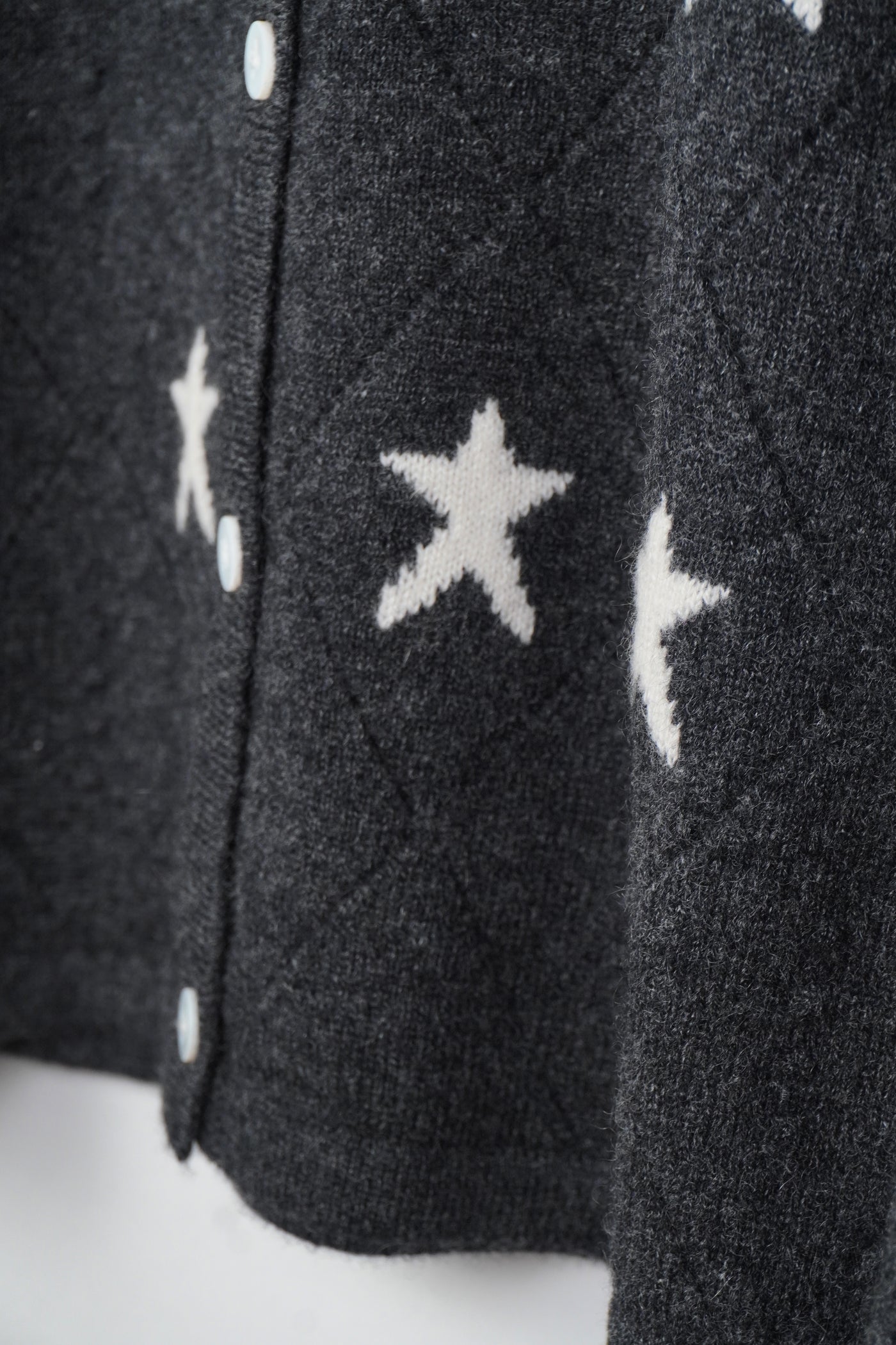 【mei-mei】カシミヤ100％スターダスト②カーディガン