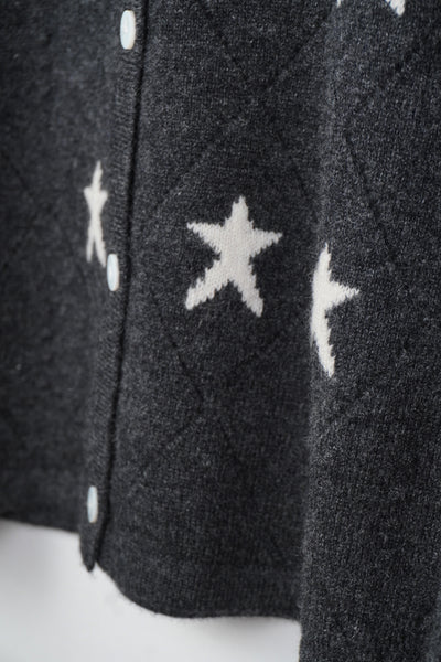 【mei-mei】カシミヤ100％スターダスト②カーディガン