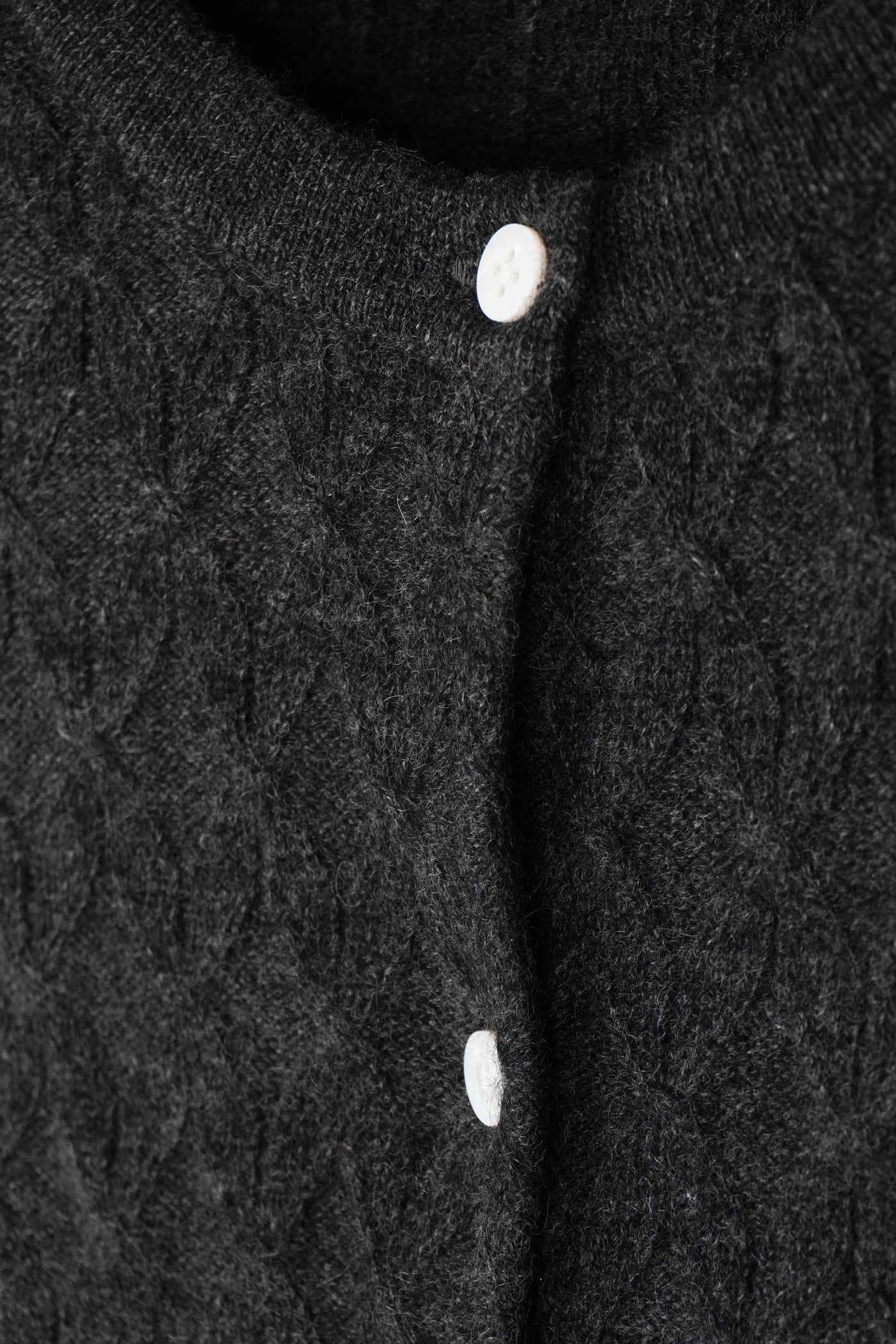 【mei-mei】カシミヤ100％フラワーキャンディー②カーディガン