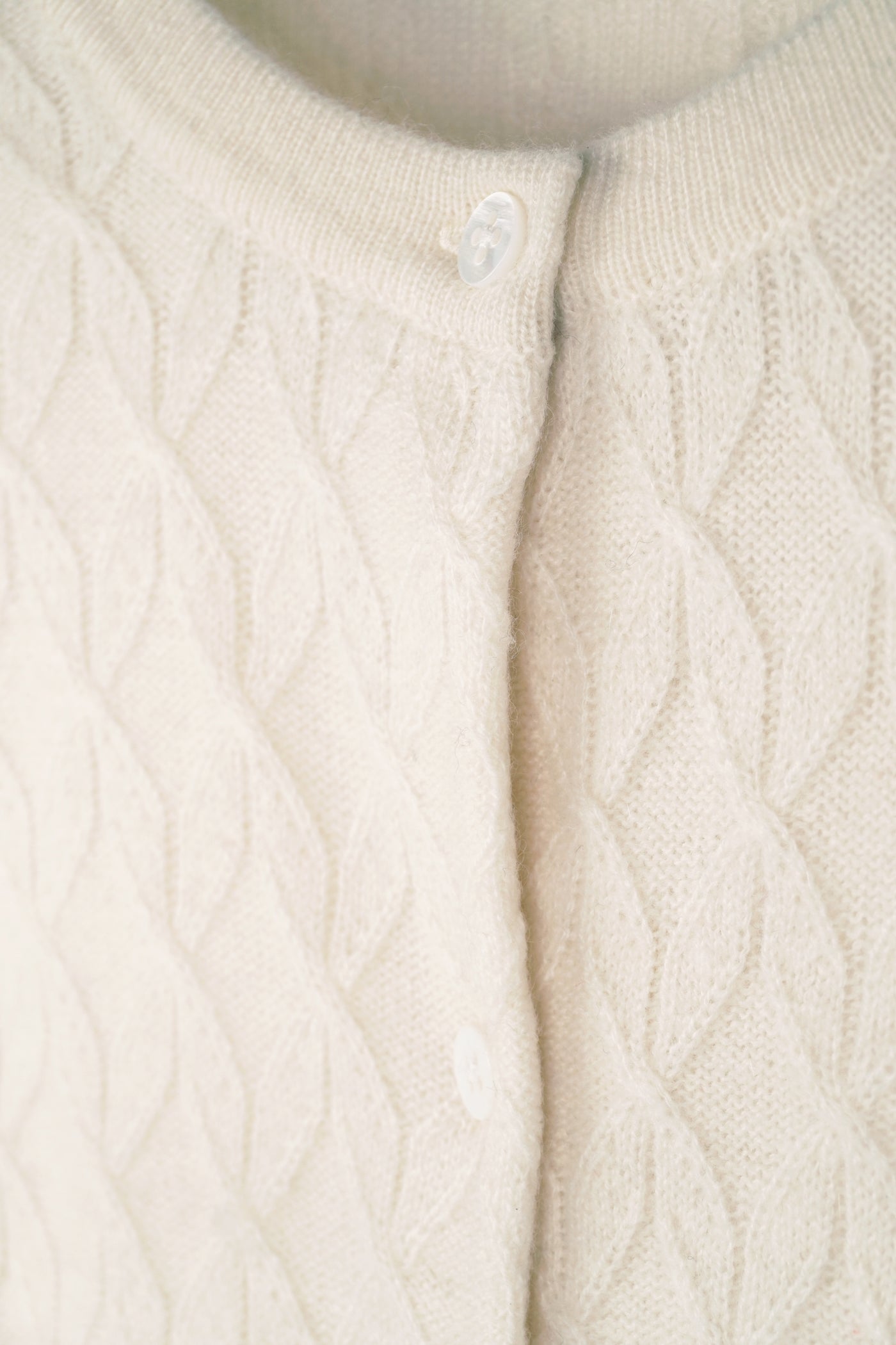 【mei-mei】カシミヤ100％フラワーキャンディー②カーディガン