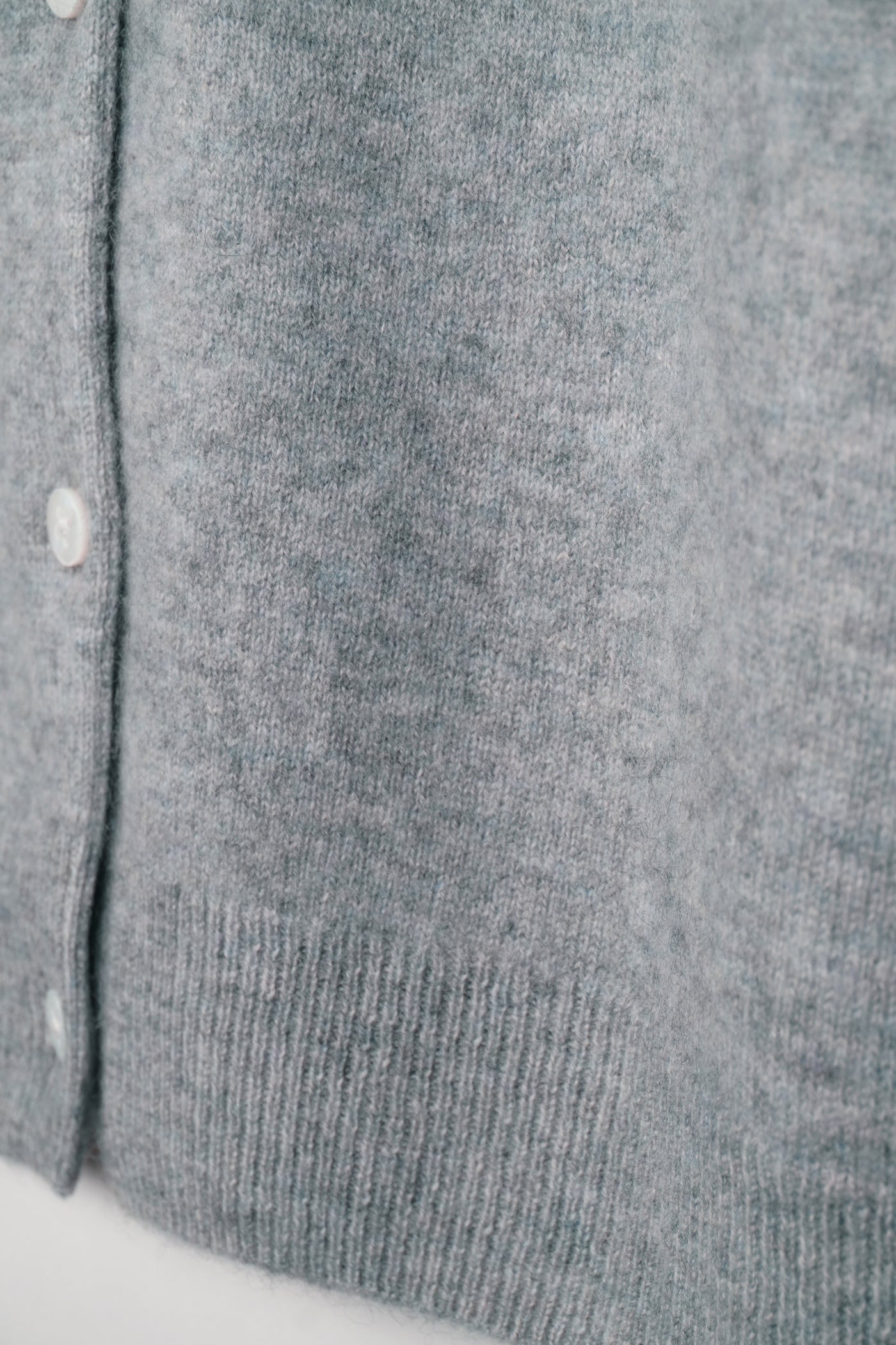 【mei-mei】カシミヤ100％ケミカルレースカーディガン