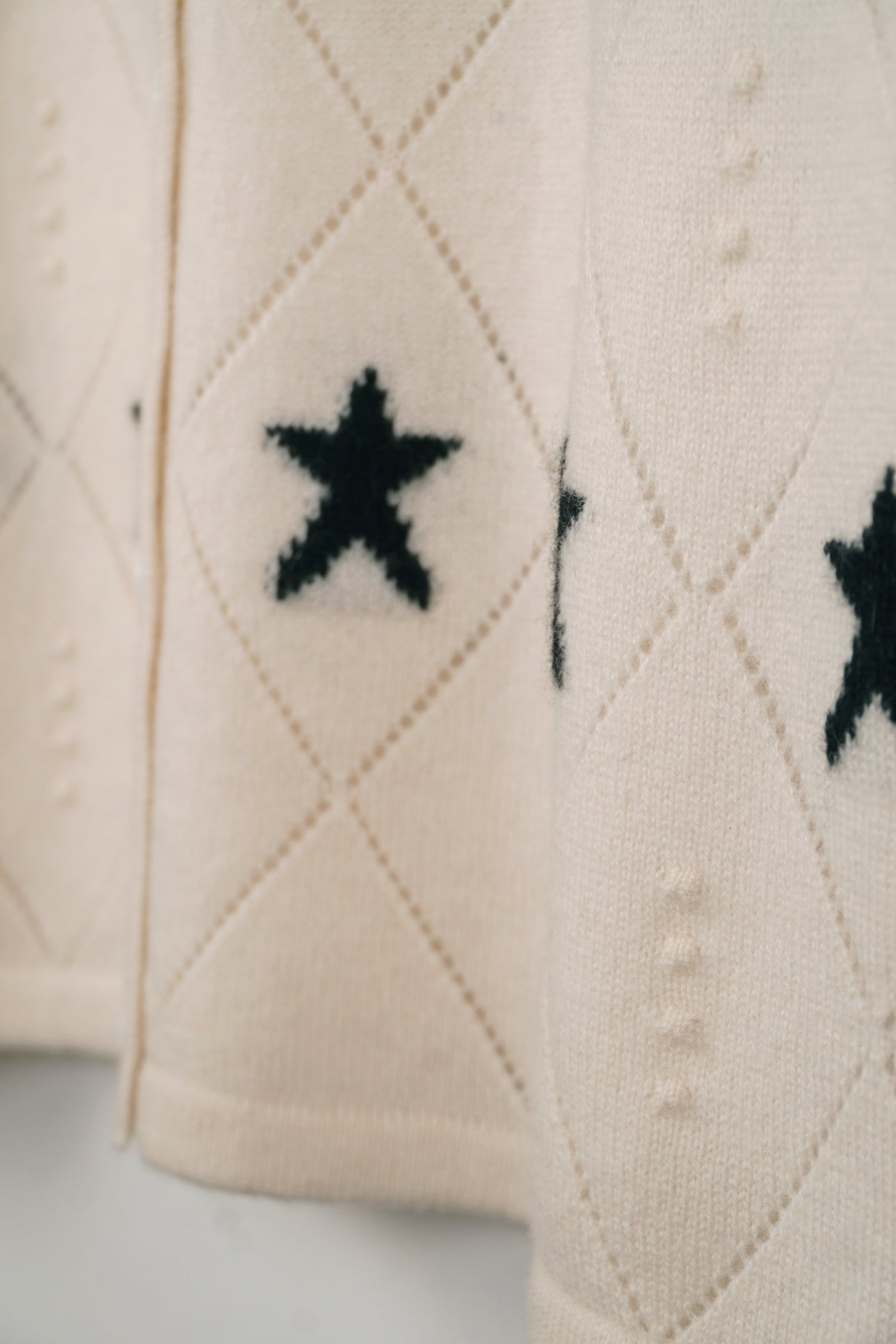 【mei-mei】カシミヤ100％スターダスト②カーディガン