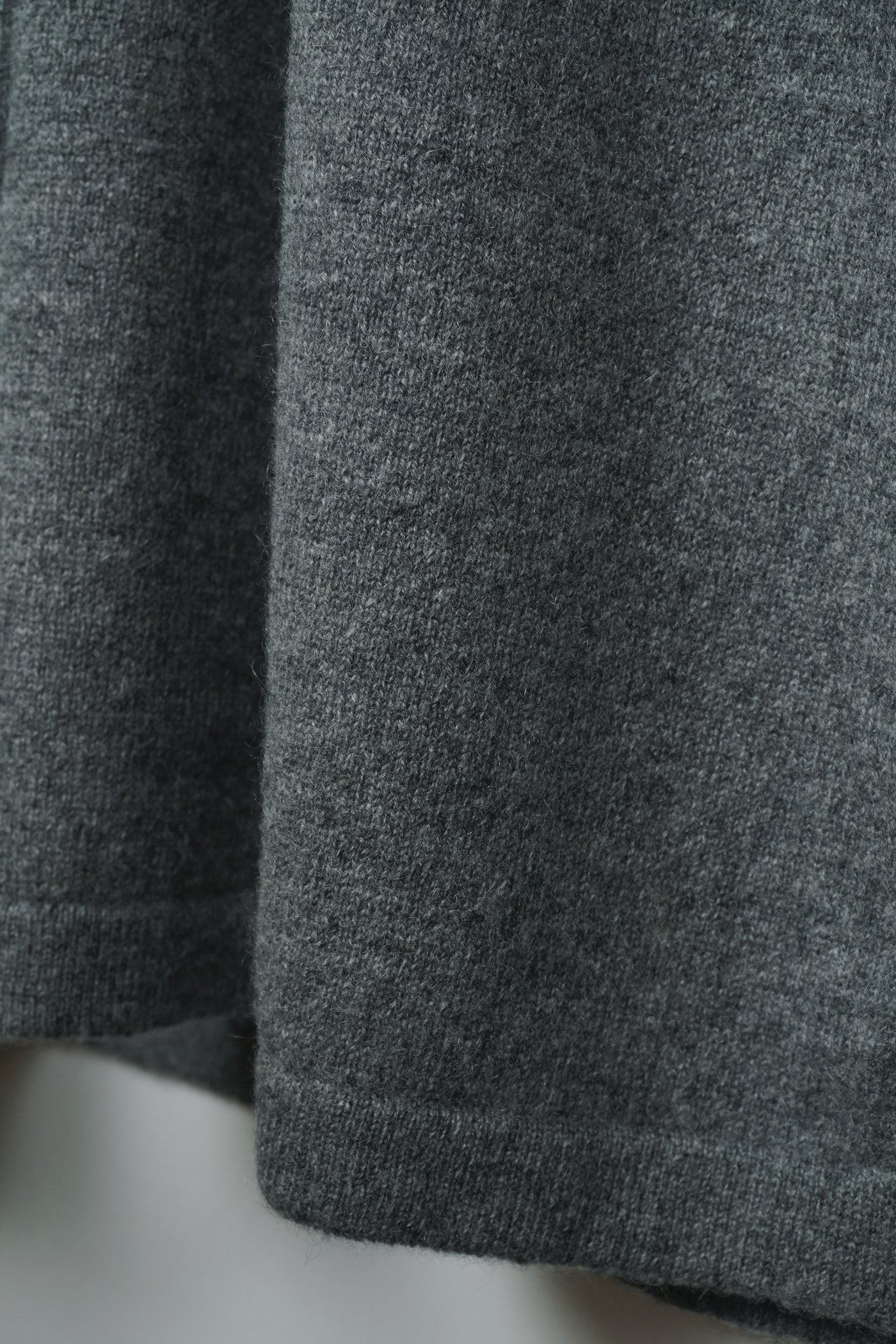 【PLATINUM mei-mei】25カシミヤ100％ポロカラーワンピース