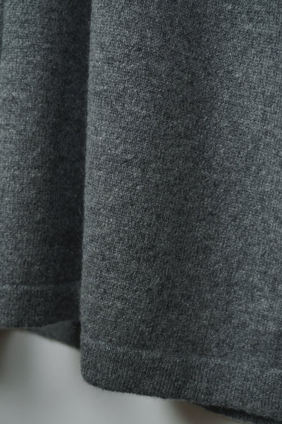 【PLATINUM mei-mei】25カシミヤ100％ポロカラーワンピース