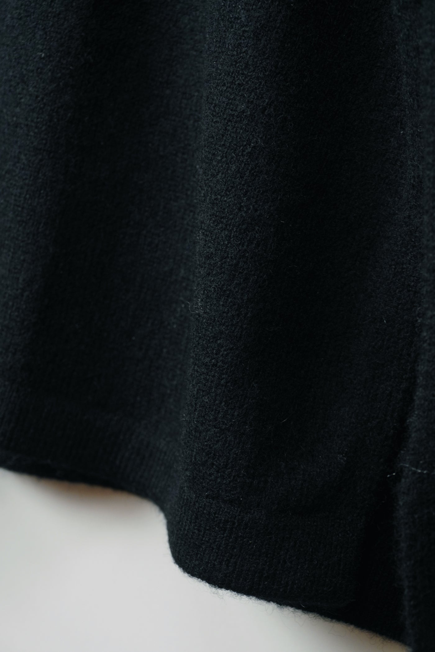 【PLATINUM mei-mei】25カシミヤ100％ポロカラーワンピース