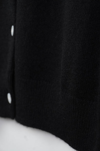 【mei-mei】カシミヤ100％ケミカルレースカーディガン