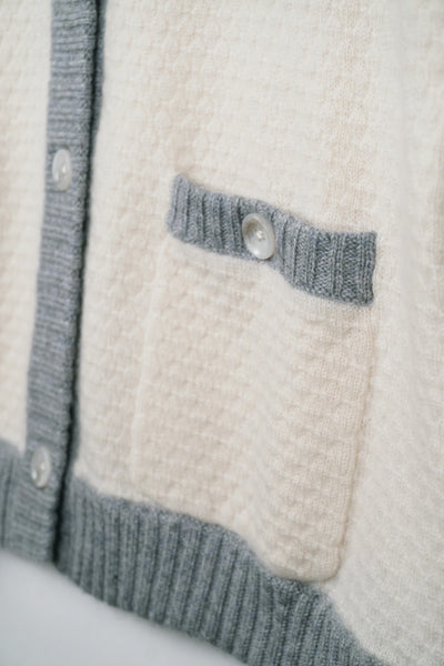 【mei-mei】カシミヤ100％スカール②カーディガン