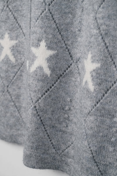 【mei-mei】カシミヤ100％スターダスト②カーディガン