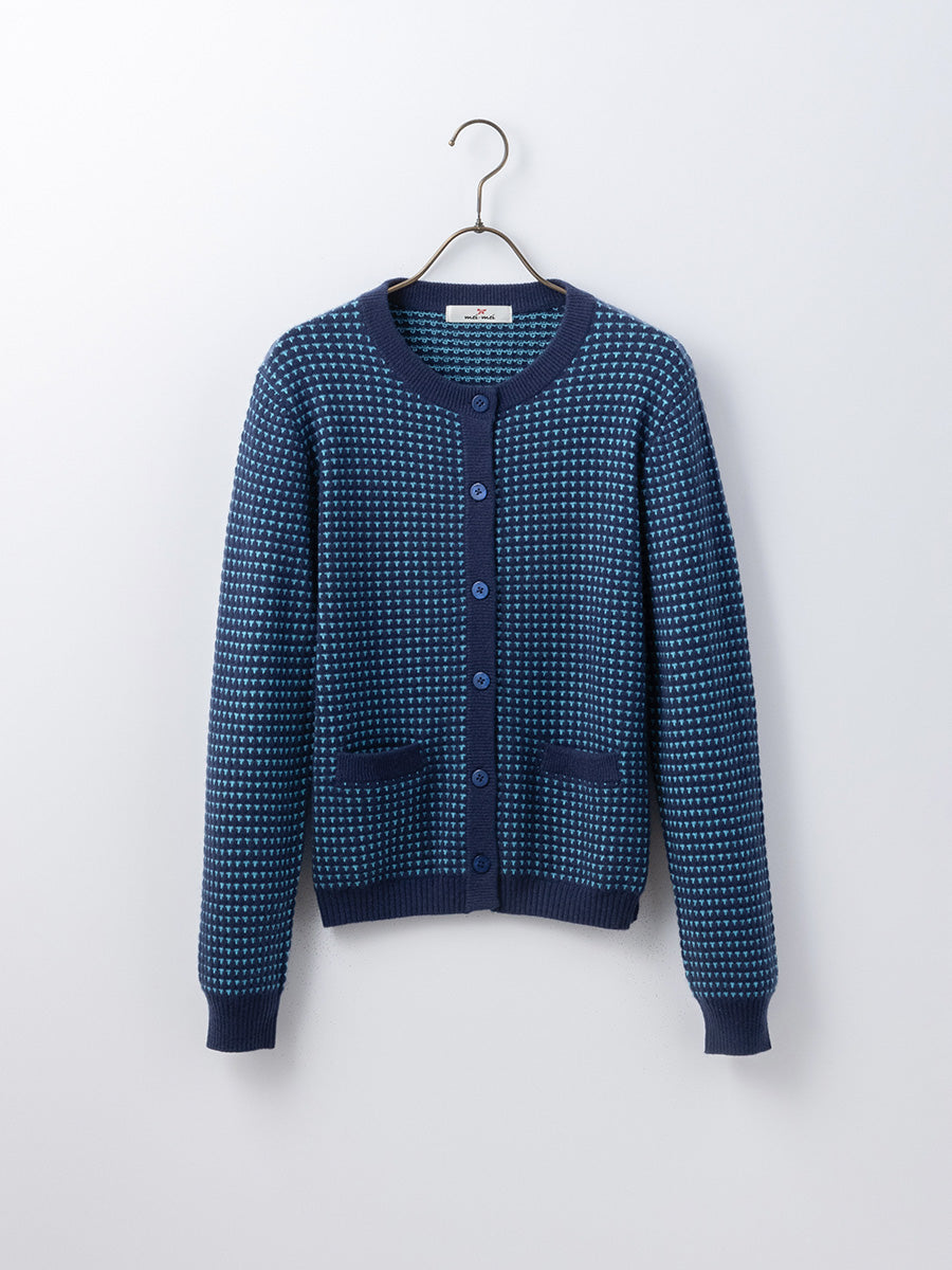 mei-mei】カシミヤ100％バンピーカーディガン – プラチナカシミヤ