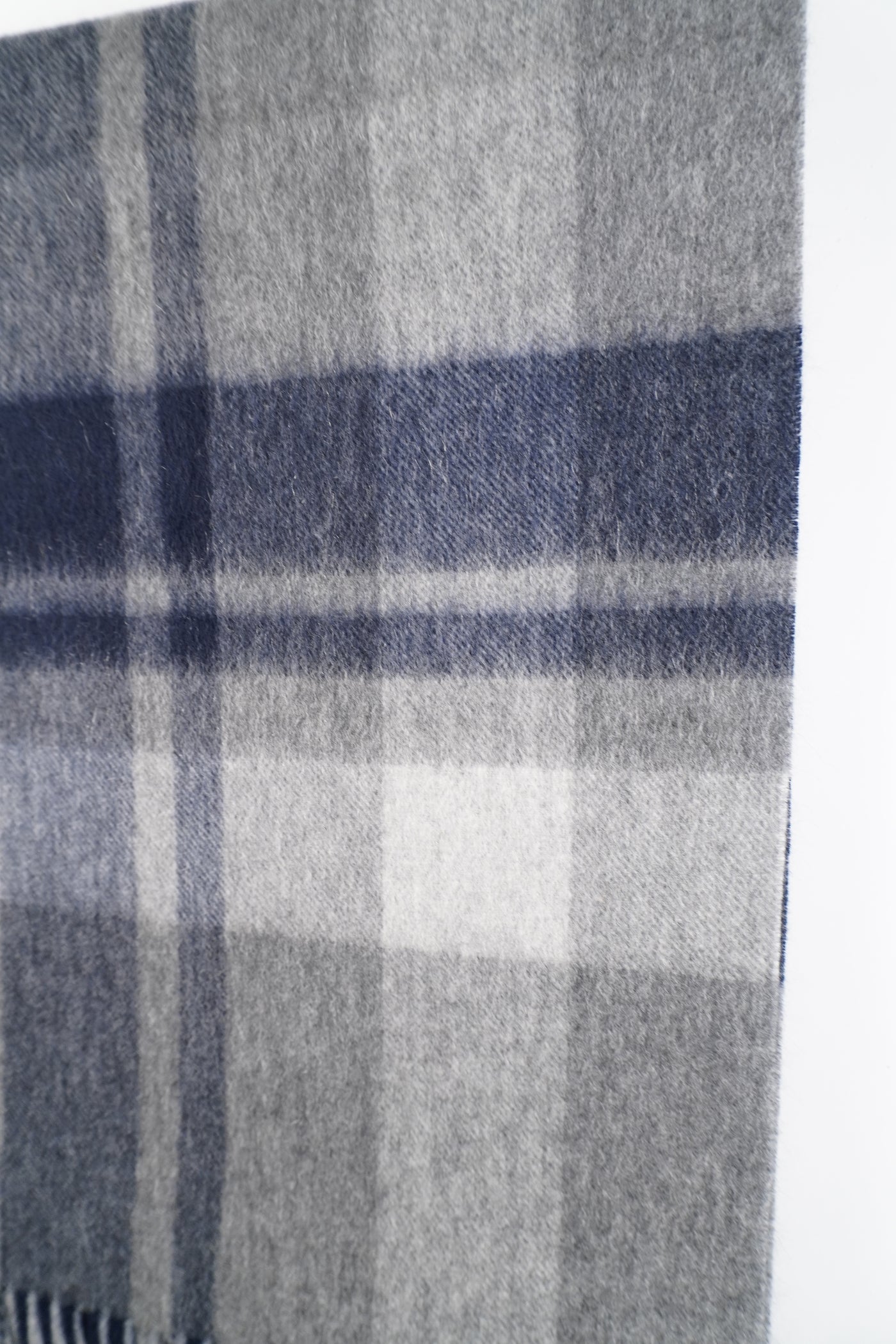 【filpucci】カシミヤ100％MIXチェックマフラー⑬