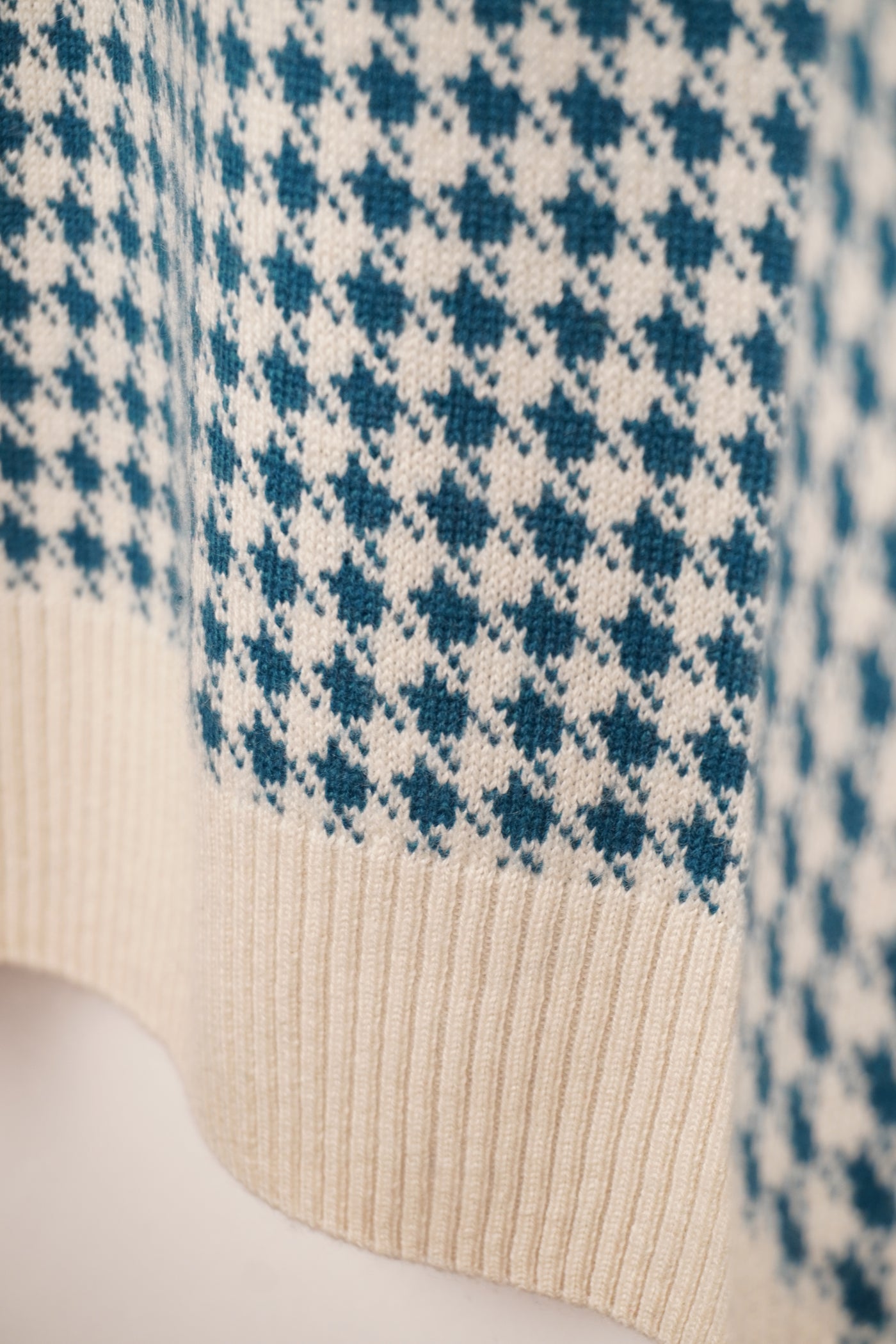 【mei-mei】25シルクカシミヤ千鳥セーター