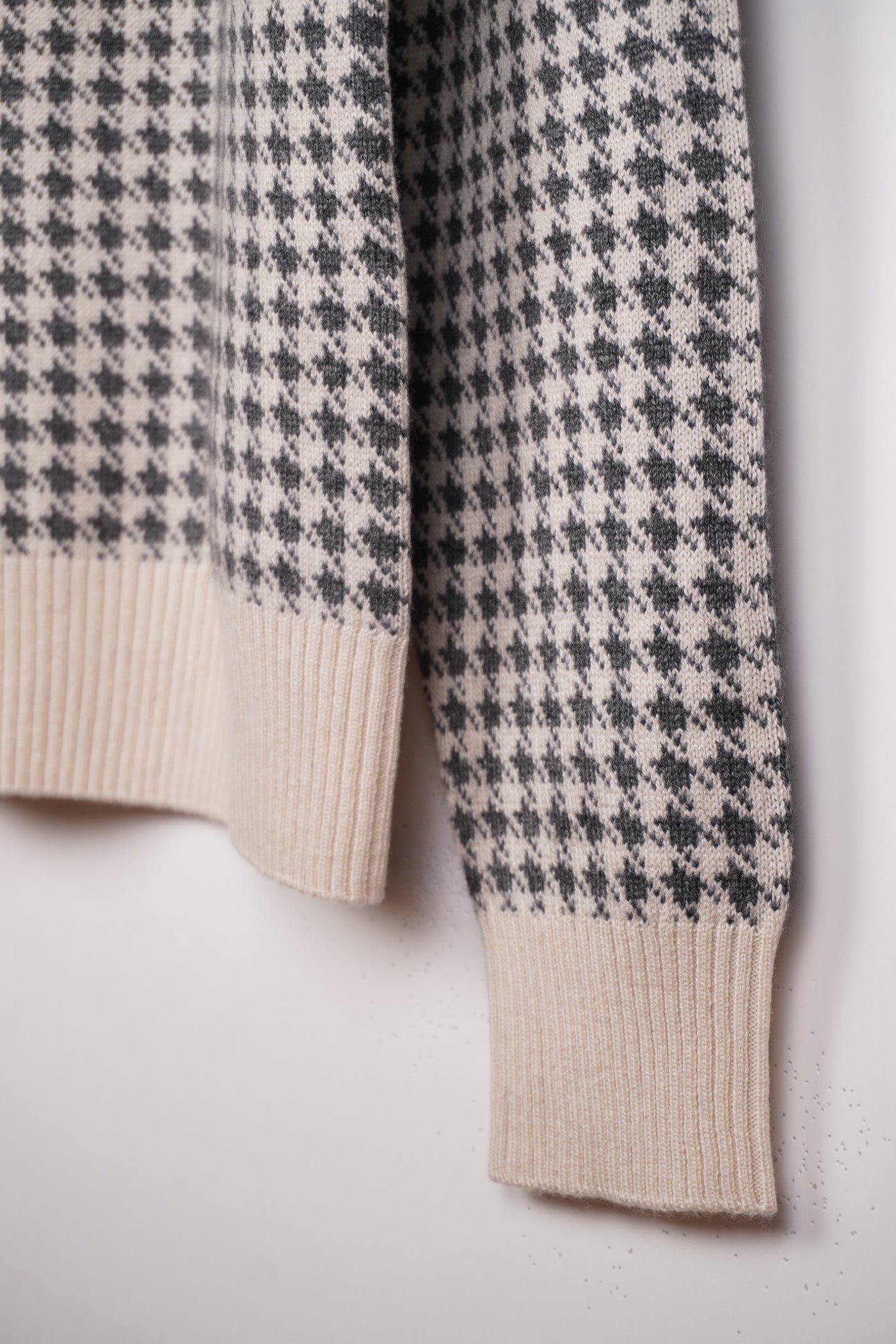 【mei-mei】25シルクカシミヤ千鳥セーター