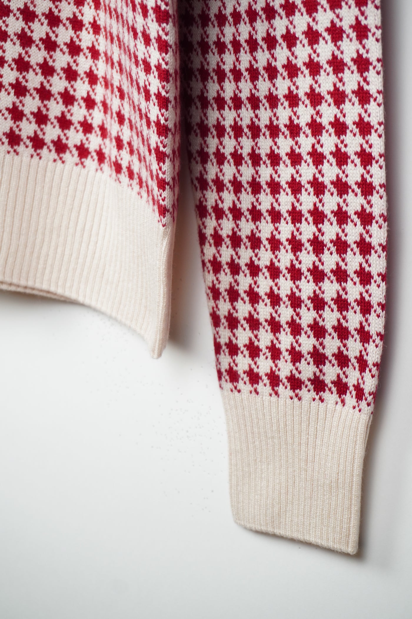 【mei-mei】25シルクカシミヤ千鳥セーター