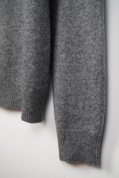 【mei-mei】25シルクカシミヤスターダストクルーネックセーター