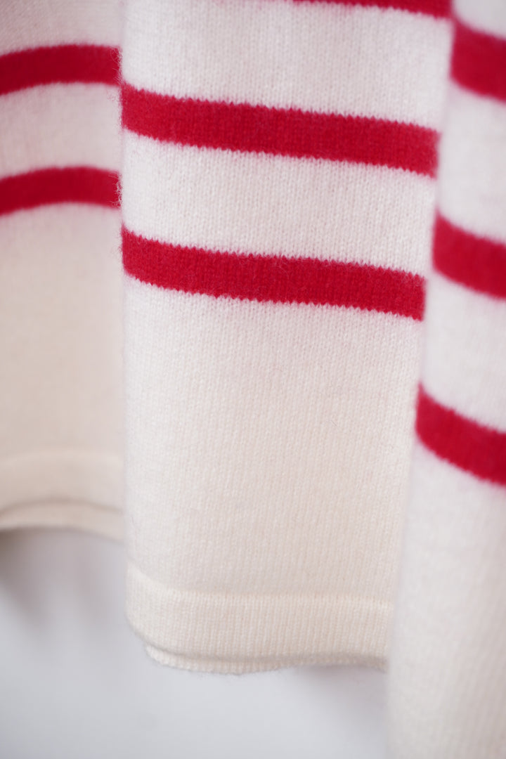 mei-mei】25-26 カシミヤ100％BDクルーネックセーター – プラチナカシミヤ