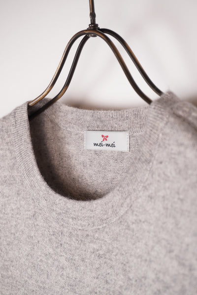 【mei-mei】25シルクカシミヤトップラインセーター