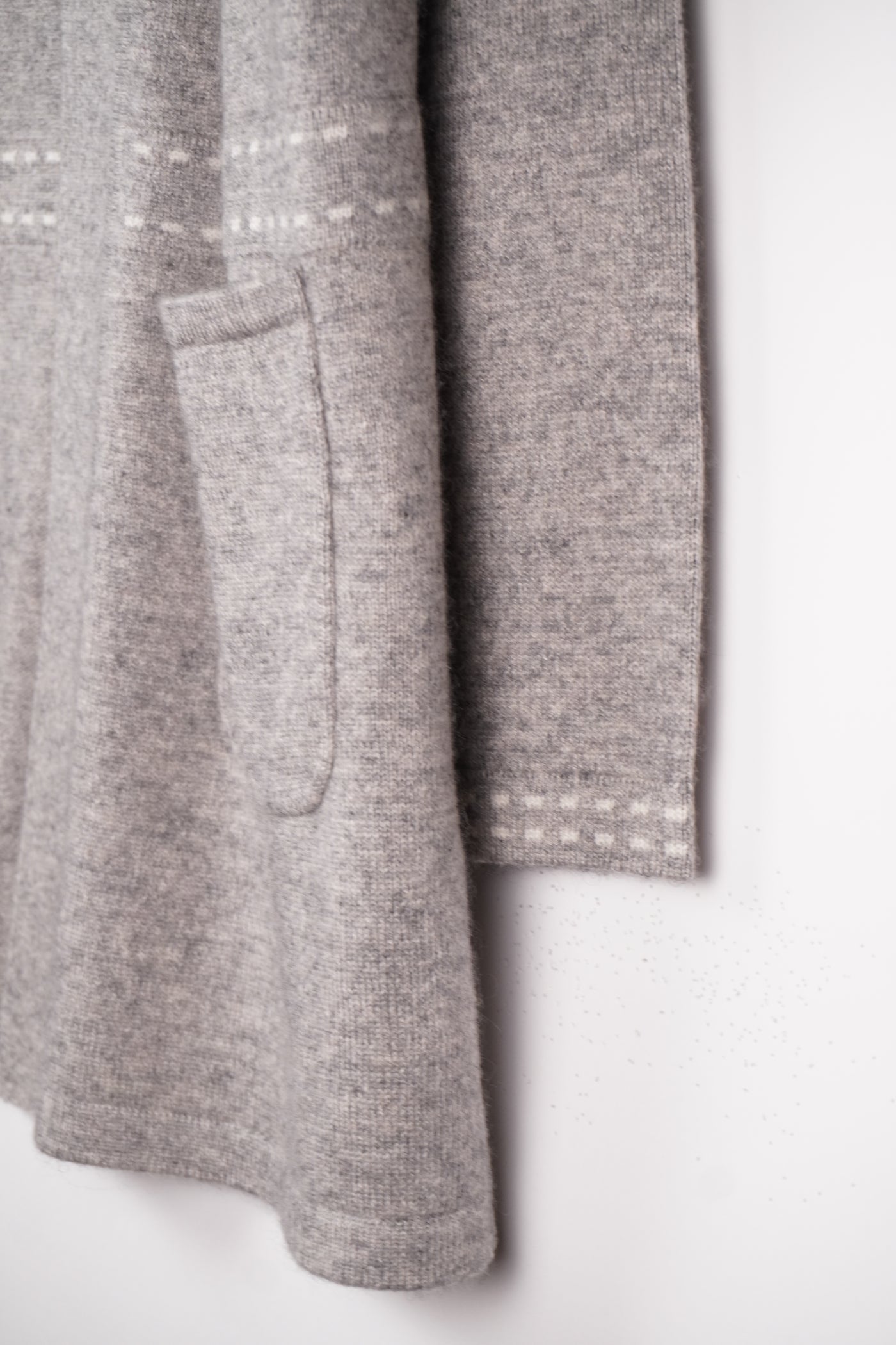 【mei-mei】25シルクカシミヤトップラインカーディガン