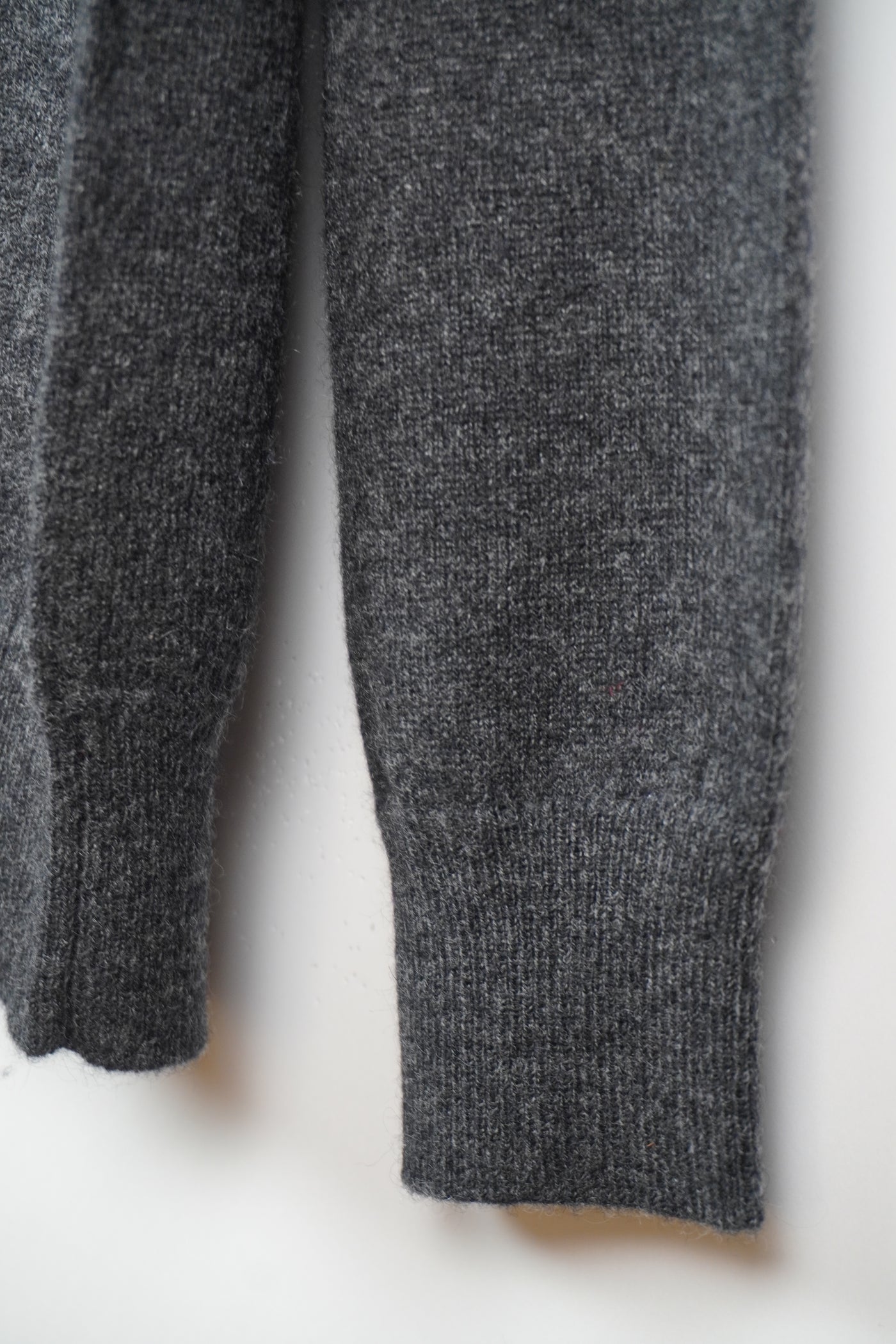 【GRABRE】25カシミヤ100％シンプルアーガイルセーター