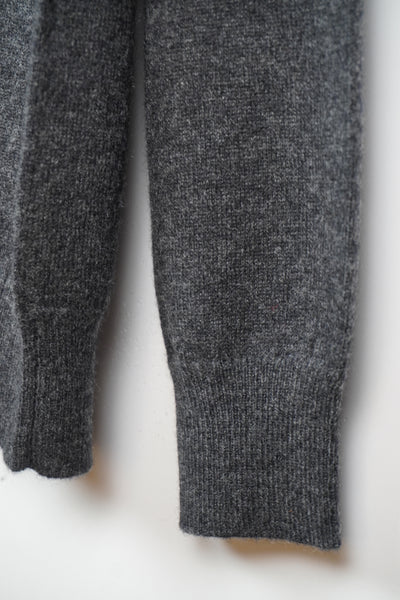 【GRABRE】25カシミヤ100％シンプルアーガイルセーター