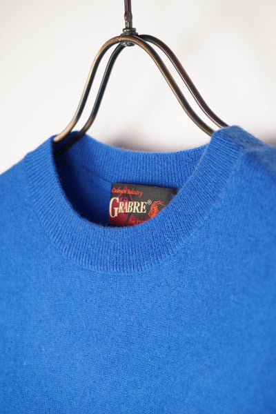 【GRABRE】25最高級カシミヤ100％CARインターシャセーター