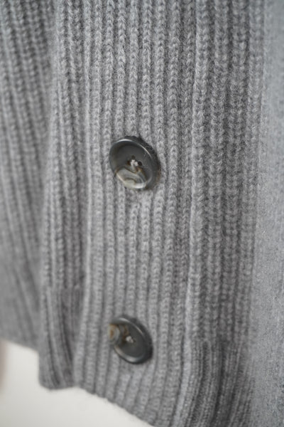 【GRABRE】25最高級カシミヤ100％モダンカーディガン②