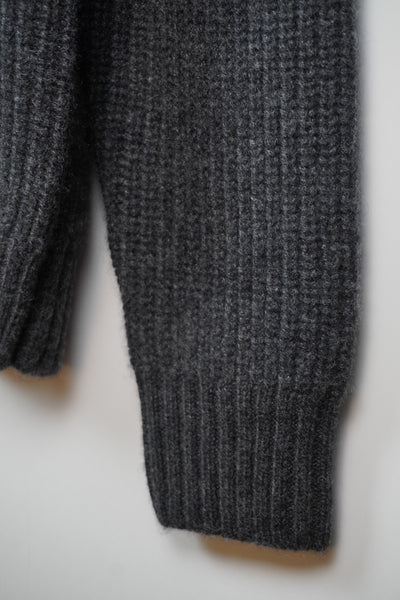 【GRABRE】25最高級カシミヤ100％モダンカーディガン②