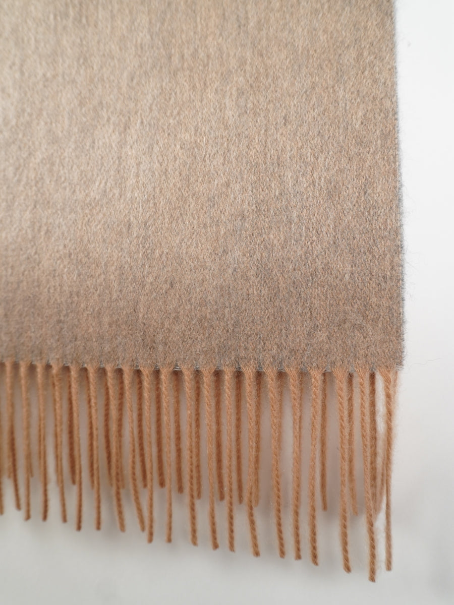 【filpucci】カシミヤ100％リバーシブルスタンダードマフラー