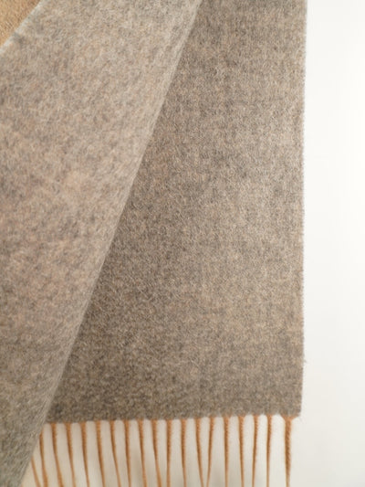 【filpucci】カシミヤ100％リバーシブルスタンダードマフラー