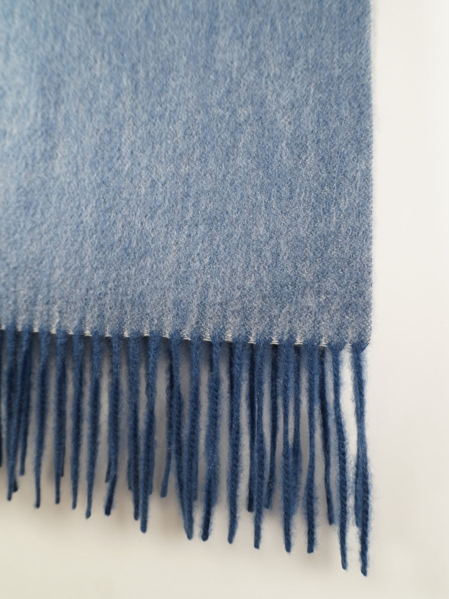 【filpucci】カシミヤ100％リバーシブルスタンダードマフラー