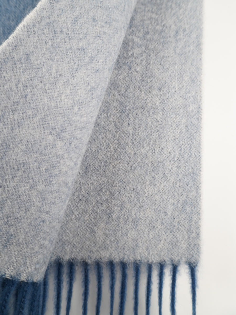 【filpucci】カシミヤ100％リバーシブルスタンダードマフラー