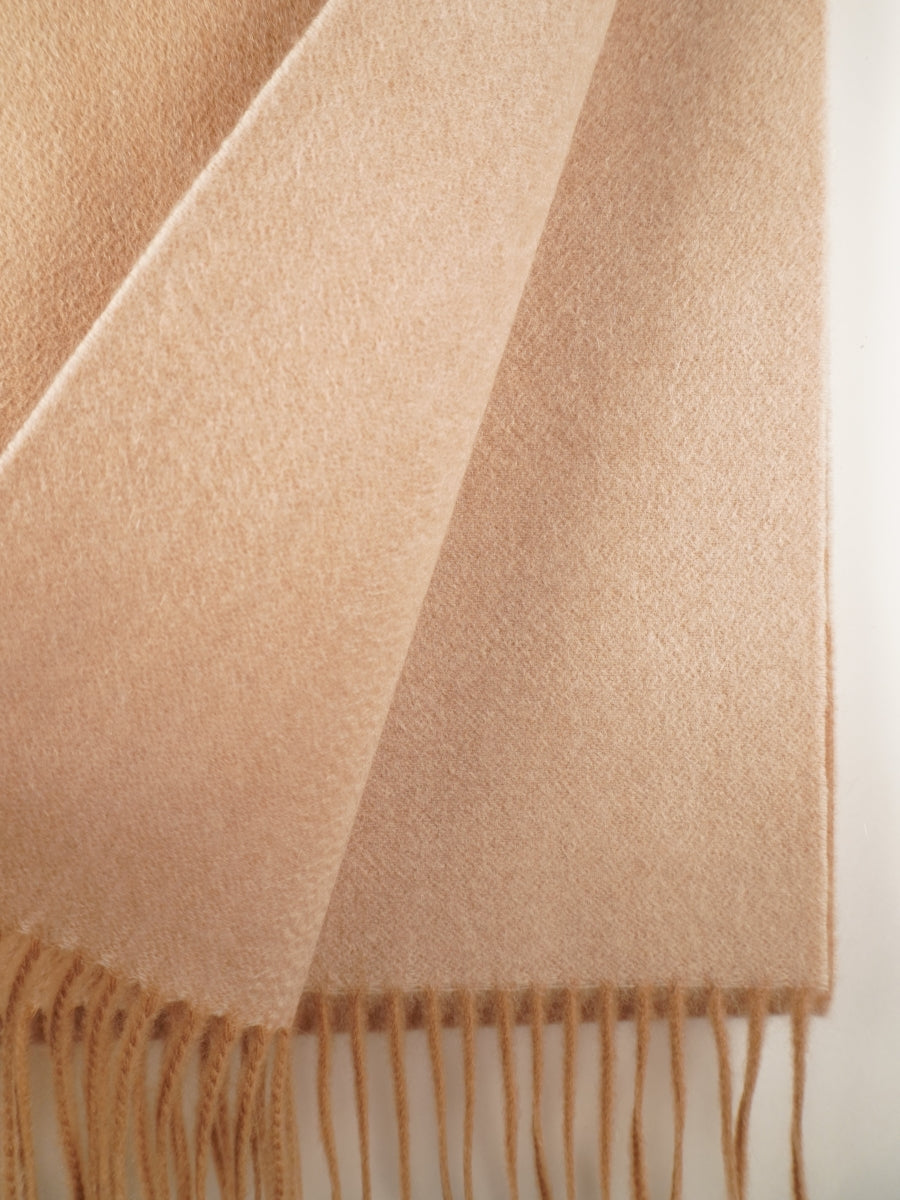 【filpucci】カシミヤ100％リバーシブルスタンダードマフラー