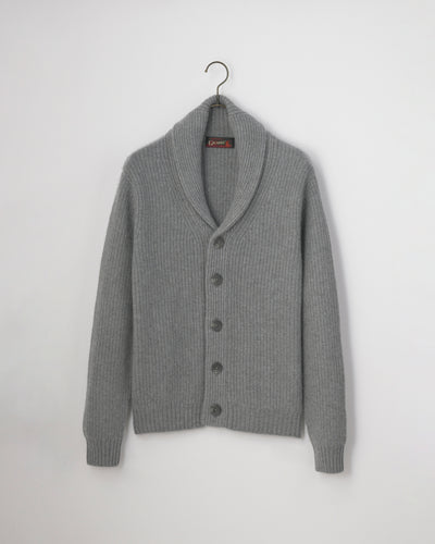 【GRABRE】25最高級カシミヤ100％モダンカーディガン②