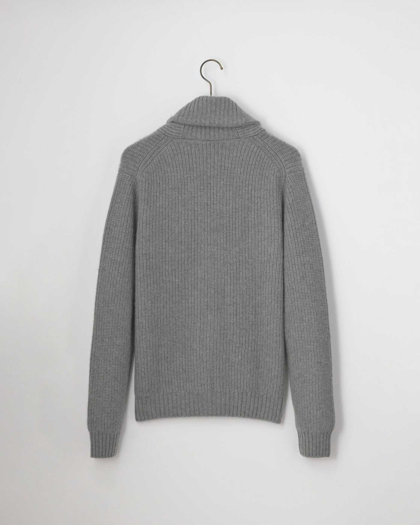 【GRABRE】25最高級カシミヤ100％モダンカーディガン②