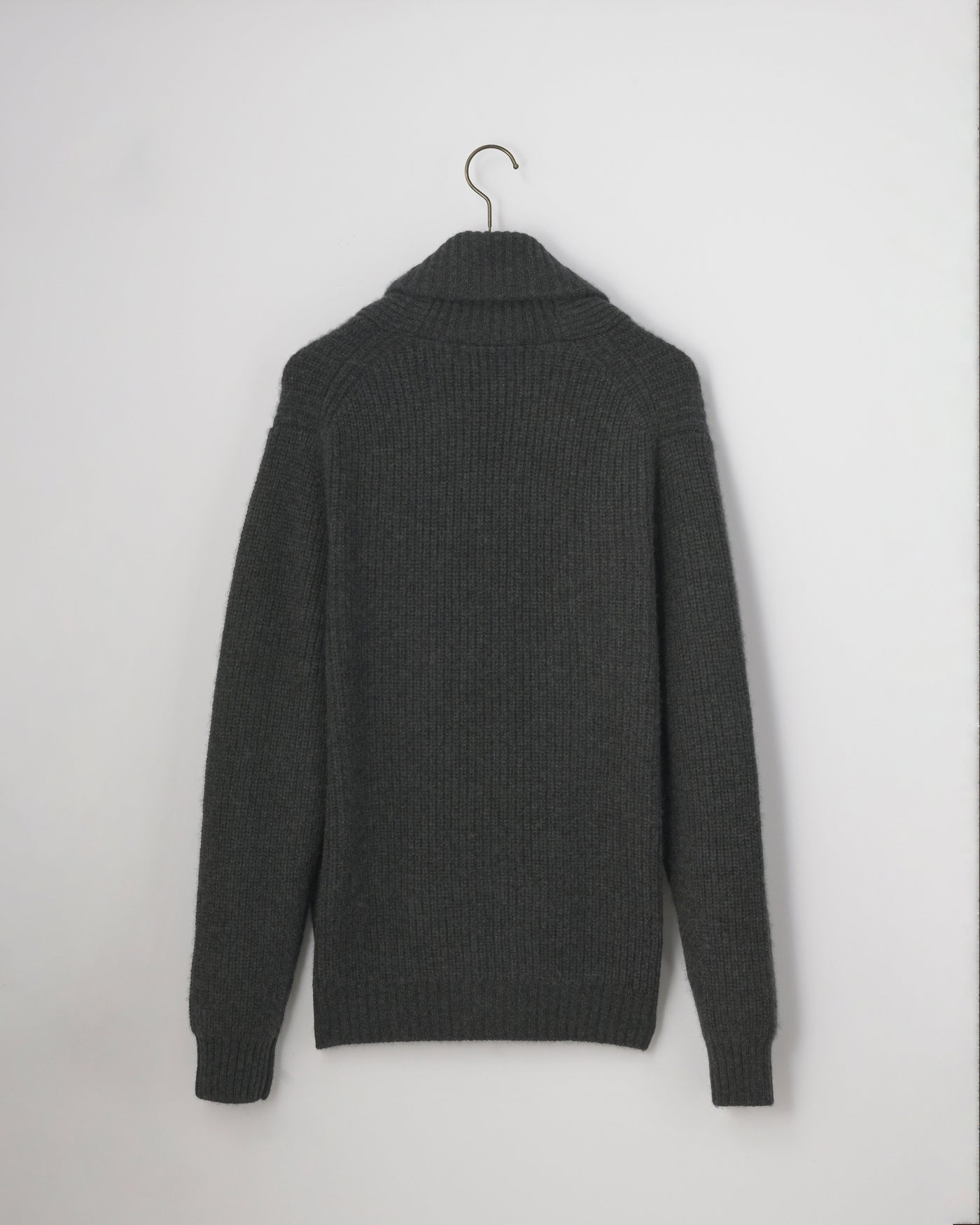 【GRABRE】25最高級カシミヤ100％モダンカーディガン②