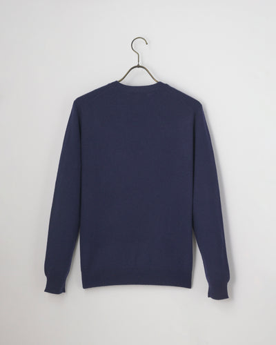 【GRABRE】25最高級カシミヤ100％CARインターシャセーター