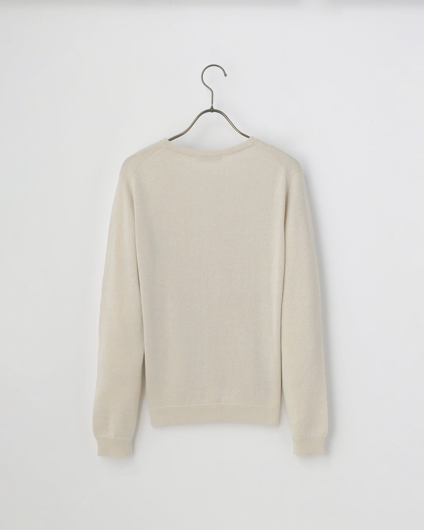 【mei-mei】25シルクカシミヤALLラメカーディガン②