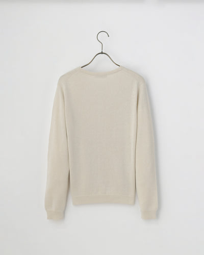 【mei-mei】25シルクカシミヤALLラメカーディガン②