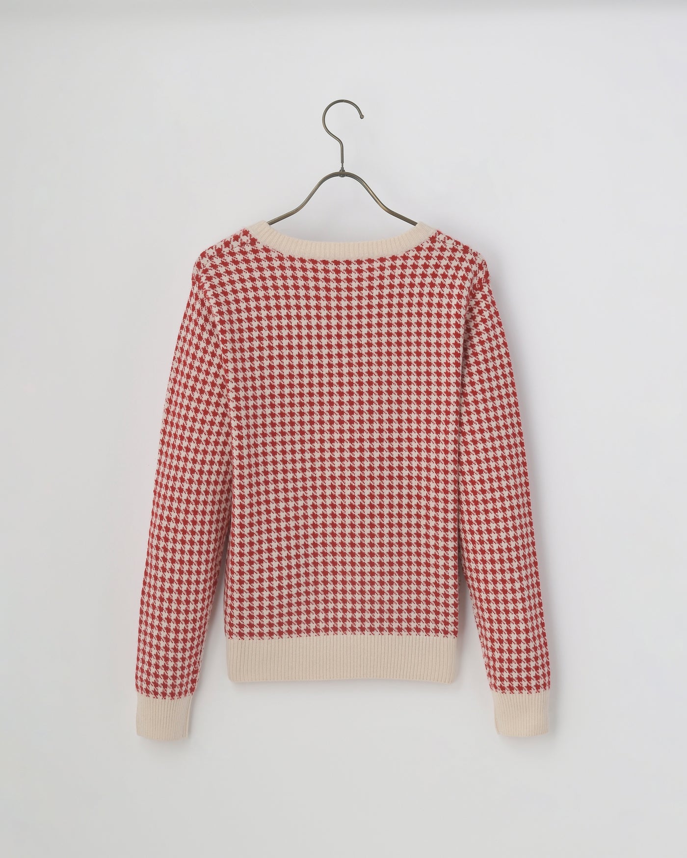 【mei-mei】25シルクカシミヤ千鳥カーディガン