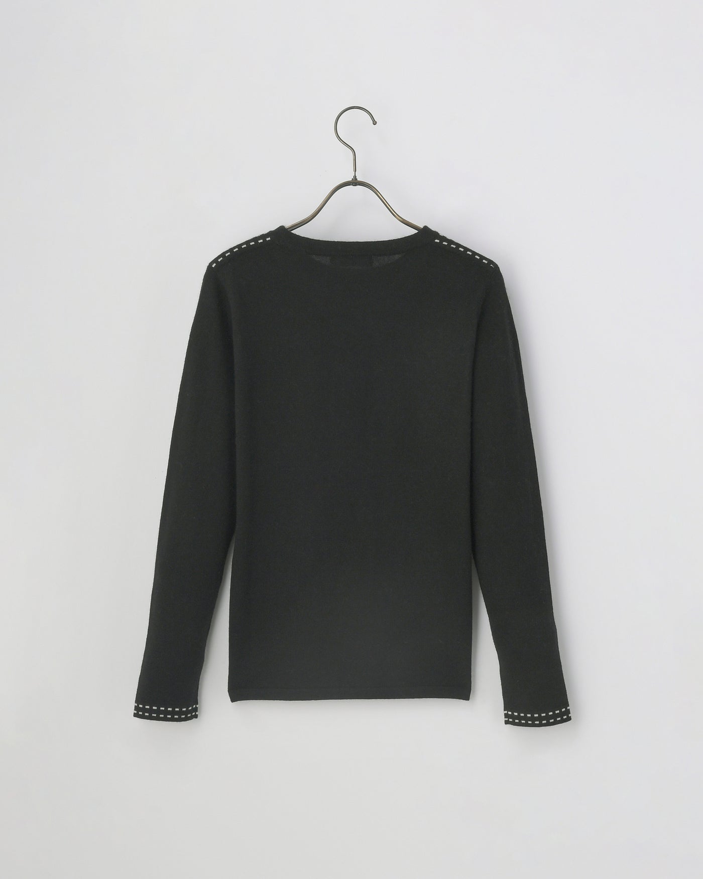 【mei-mei】25シルクカシミヤトップラインセーター