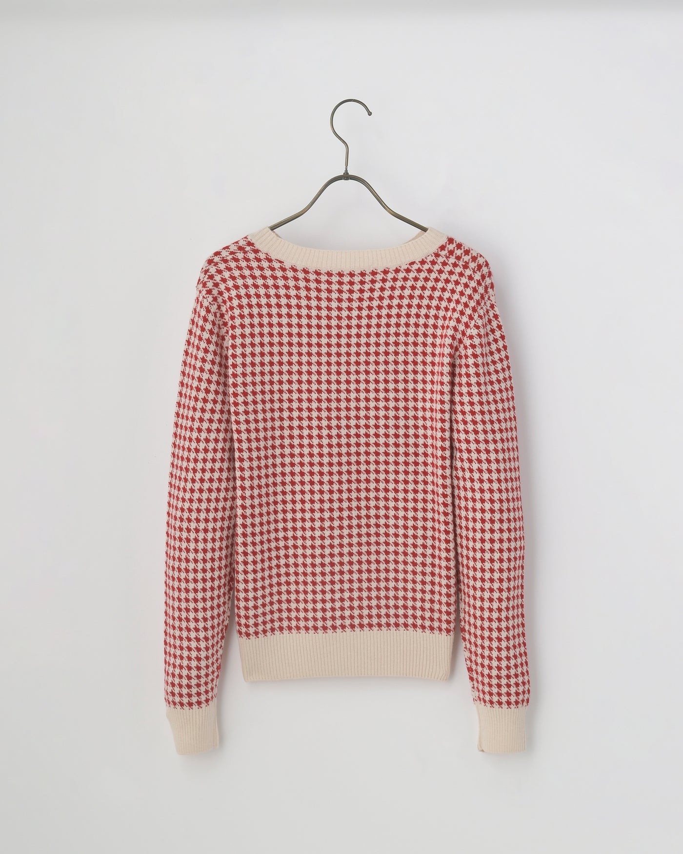 【mei-mei】25シルクカシミヤ千鳥セーター