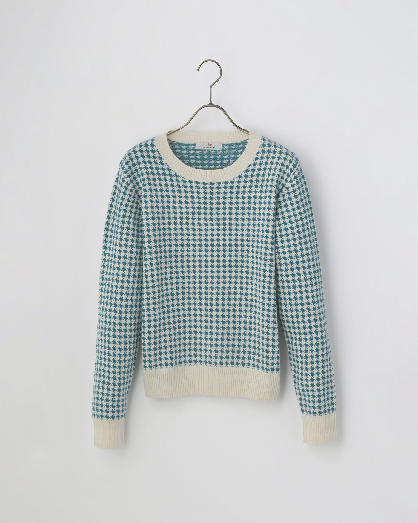 【mei-mei】25シルクカシミヤ千鳥セーター