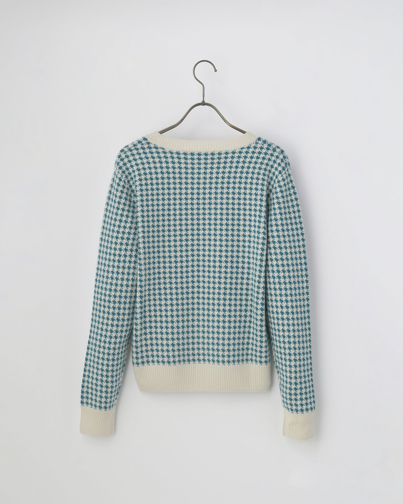 【mei-mei】25シルクカシミヤ千鳥セーター