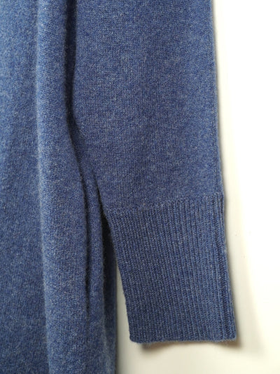 【mei-mei】25カシミヤ100％ロングシルエットワンピース