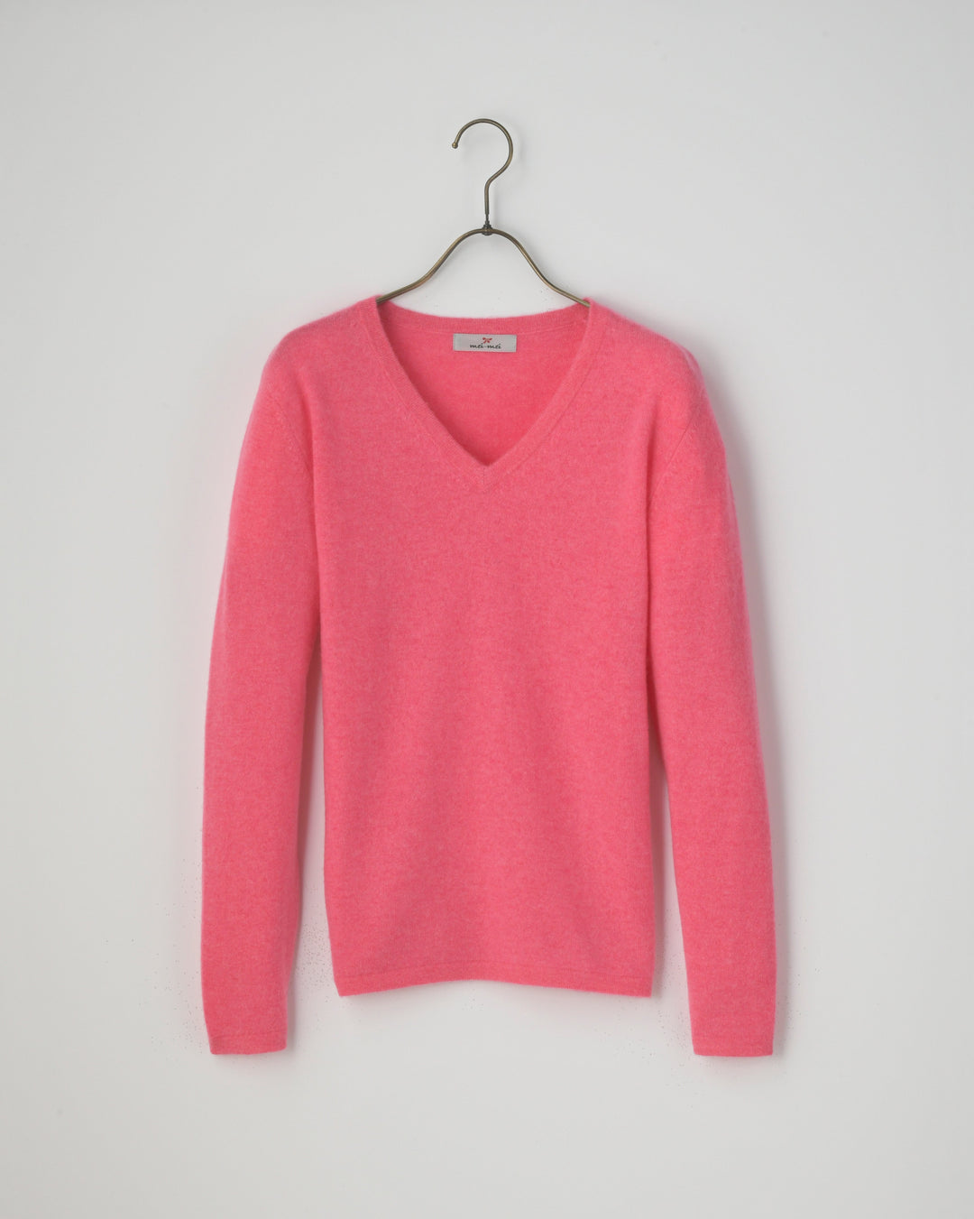mei-mei】25カシミヤ100％Vネックセーター – プラチナカシミヤ