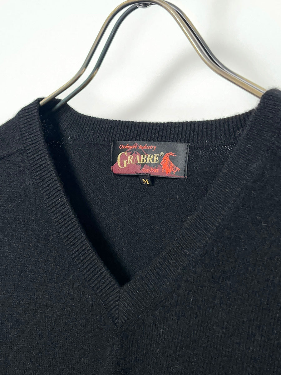 ダンロップ 最高級 カシミヤ100% 上質 Ｖネック ニット セーター ゴルフ ダンロップ 最高級 カシミヤ100% 上質 Vネック ニット セーター