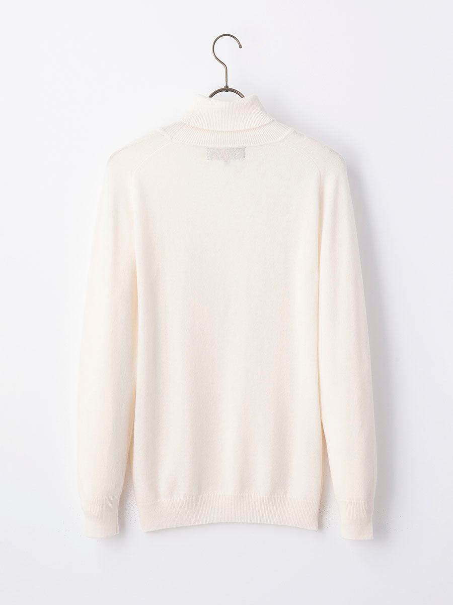 GRABRE】最高級カシミヤ100％タートルネックセーター – プラチナカシミヤ